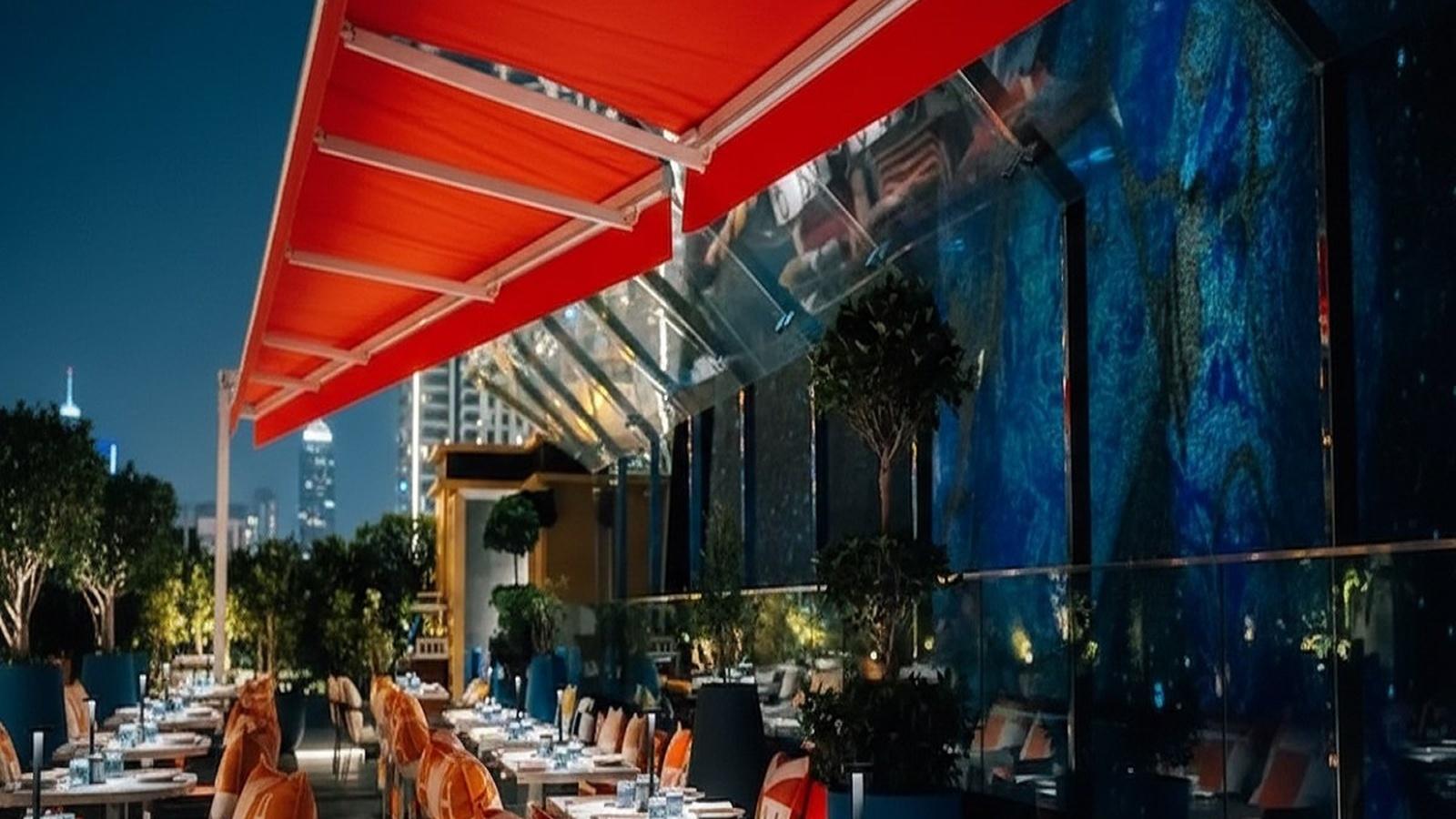 Zenon's terrace offers a transformation luxury experience at Kempinski Central Avenue