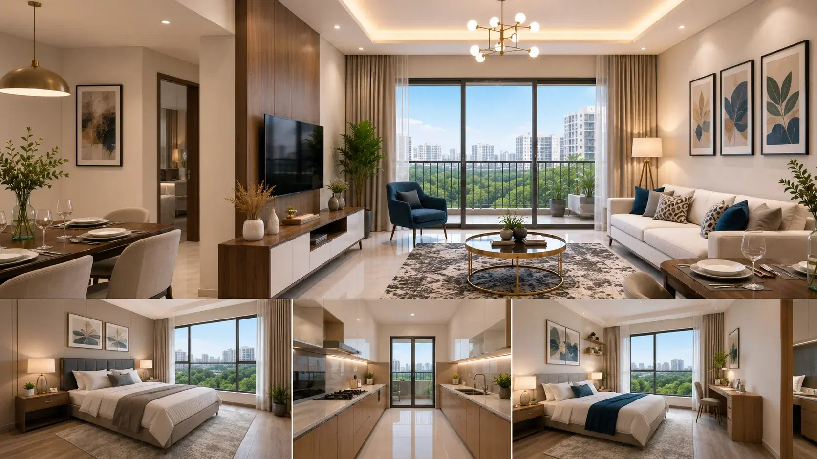 3 BHK Flats Near Me
